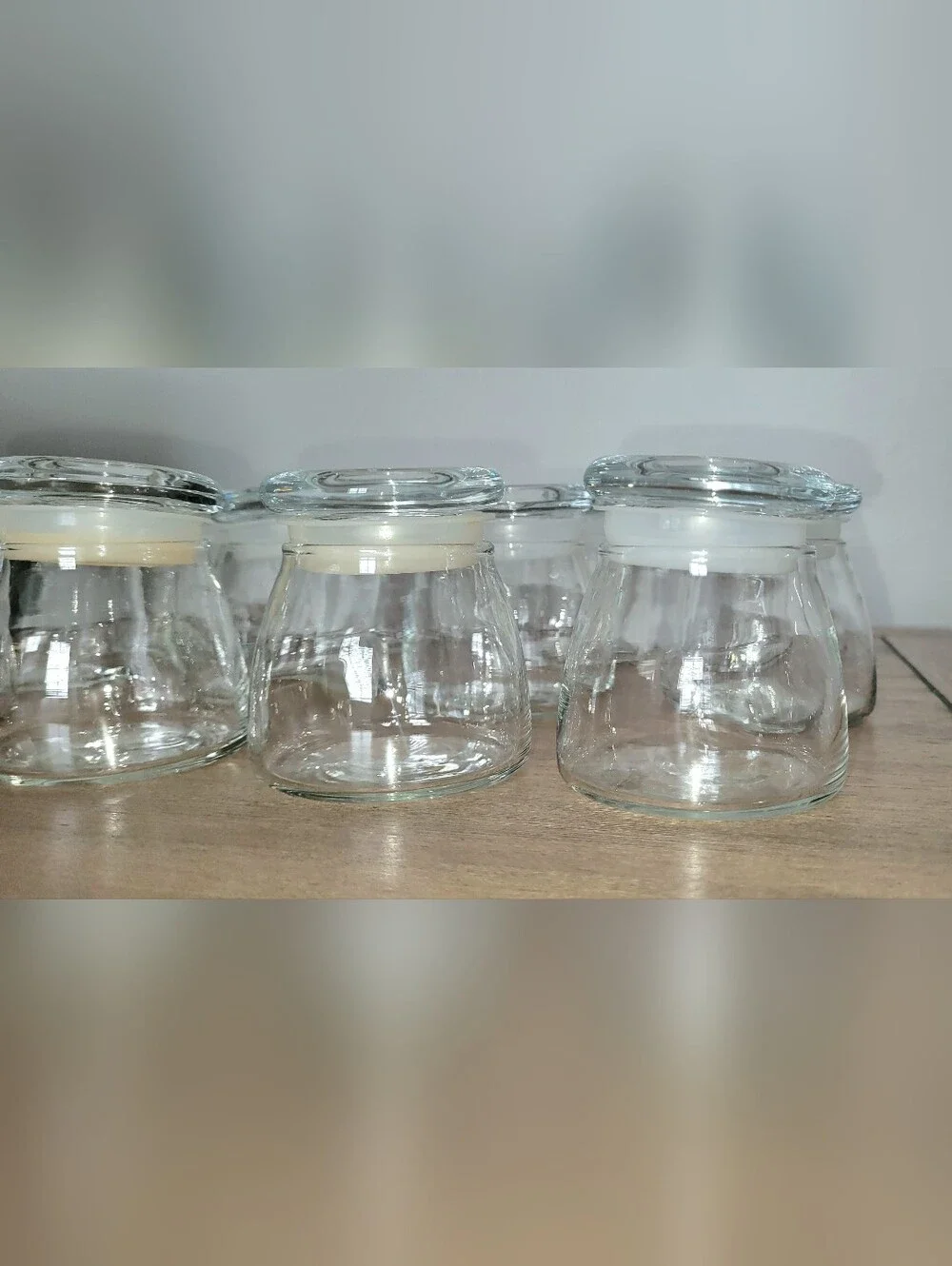 Crate & Barrel Glass Spice Jar Lot, 16pcs, 4.5oz